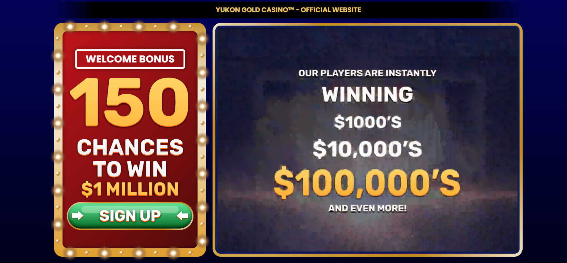 Yukon Gold Online Casino in NZ